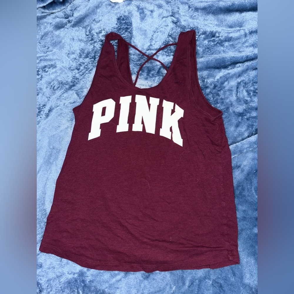 Pink tank top